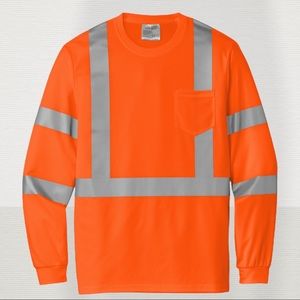 Cornerstone long sleeve safety shirt NWOT